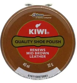 Kiwi Mid Brown Paste Polish 40ml